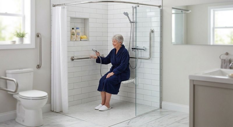 Elderly Shower Installation in Fairhope, AL